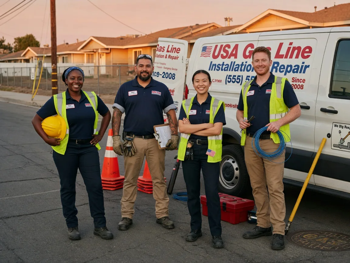 Gas Line Installation company in Aredale, IA